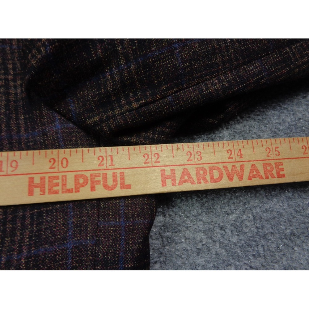 Joseph Abboud Heritage Blazer 44S Glen Check Plaid Reda Super 110's Wool - Picture 12 of 16